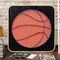 String Art DIY Kit - Basketball. Wizardi Craft Kit F07-M12-4-DHBB28026